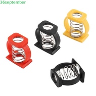 SEPTEMBER Bike Spring Hinge Clamp, Easy Free Twist Hinge Clamp Spring Folding Bike Hinge Clip Spring