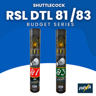 RSL DTL 81 DTL 83 Budget Series Badminton Shuttlecock (Speed 77)
