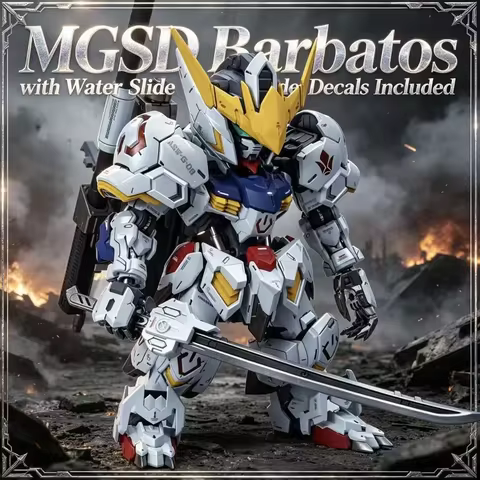 Barbatos Mgsd Assembly Model Kit Action Figures Comes With Water Decals Free Display Stand Desktop D