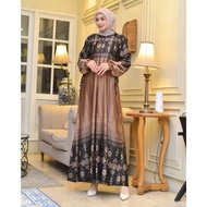 Gamis Silk Premium/gamis terbaru/gamis busui frenli/warna terlaris mauve gray mocca olive army/gamis