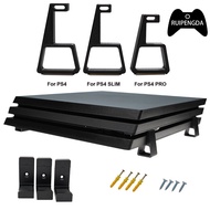 4Pcs Cooling Horizontal Holder Bracket For PS4 Game Console Wall Mount Rack For PlayStation4 Slim Pro Game Accessories