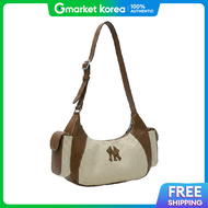 MLB | กระเปาสะพายไหล MLB รนแคนวาส วนเทจ คารโก 3ABQBV15N-50CRD