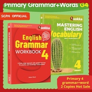 [SG STOCK ] Primary English Grammar+Words Vocabualry G4 P4 /Grammar in Use/ Primary English School A