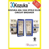 KOZUKA 40A / 63A 2POLE ELCB
