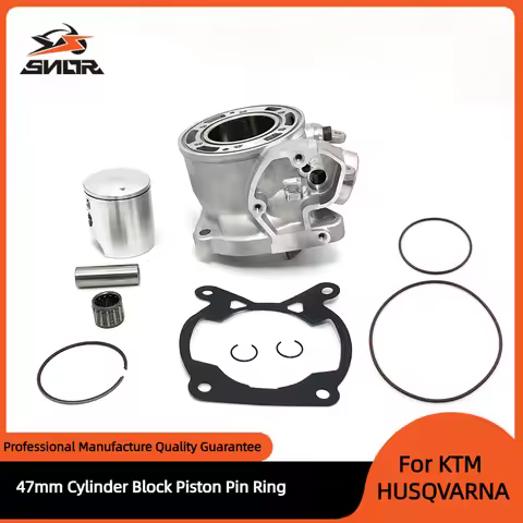 SNOR Engine 47mm Cylinder Block Piston Pin Kit 47130038000 For KTM SX8513-17 HUSQVARNA TC85 14-17 XN