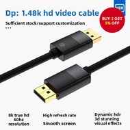 DisplayPort Cable 16K 8K Audio for Xiaomi TV Box PC and Laptop Monitor with HDMI VGA  Kabel DisplayP