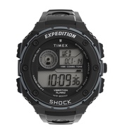 Timex  Expedition® Vibe Shock 50mm Resin Strap Watch - Black (TW4B24300)
