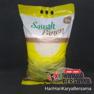 MAKANAN POKOK BERAS SAWAH PANEN PREMIUM 5KG.