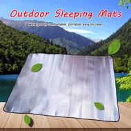 FUDIZUO19 Lightweight Beach Mattress Foldable Pads Picnic Blanket Outdoor Sleeping Mat Double Sided Aluminum Foil Camping Mats