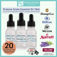 Aroma Sense 15ml Hotel Scent | Perfume Scent | Pure Therapeutic Grade Essential Oil (Bottle with gla