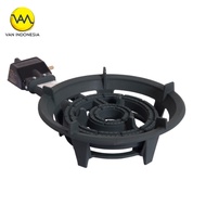 Miyako Kompor Gas 1 Tungku 2 Ring Besi Cor ML-288