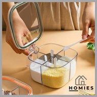 4-IN-1 Plastic BOX for Kitchen and Food Spices Food Seasoning STORAGE BOX