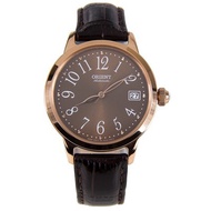 100% Authentic Orient Womens Automatic AC06001T FAC06001T0 Brown Dial Analog Leather Watch