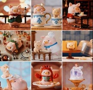 Lulu豬 罐頭豬 五星餐廳系列盲盒 餐後茶飲 餐飲表演 上餐時刻 匠心製作 待酒師 (全10款)