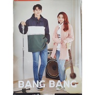 ONG SEONG WU & MINA Poster From BANG Event Kpop WANNA ONE gugudan