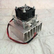 DIY water coller chiller peltier 12V waterblock aquascape V2
