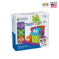 [อายุ 4+] ชุดเกมรูปทรงปริศนา 3 มิติ 8 ชิ้น บวกบล็อกก่อสร้างพร้อมการ์ดกิจกรรม 2 หน้า 28 ใบ (MENTAL BL