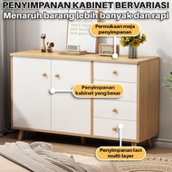 Aihome Living - Bookshelf Cabinet - Stackable Bookshelf - Wooden Bookcase Drawer Multipurpose Stacki