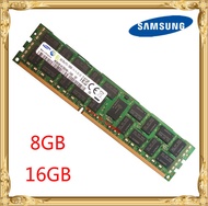 Samsung server memory DDR3 8GB 16GB 1333MHz 1600MHz 1866 ECC REG DDR3 PC3-12800R Register DIMM RAM 240pin 12800 8G 2RX4 X58 X79