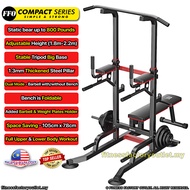 Indoor Multi Function Home Fitness Gym Equipment Pull up Tower All-In-One Workout Station Power Stre