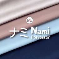 MINIMAL [MINIMUM 2X CLICK FOR 1 YARD] Polyester Fabric Retail Premium Nami Material PRICE 1/2 YARD