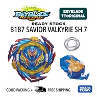 READY STOCK B187 Savior Valkyrie sh 7 v gear seperately beyblade takara tomy