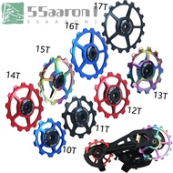 AARON1 Bike Ceramic Bearing Guide MTB Rear Guide Wheel Aluminum Guide Cycle Jockey Wheel Rear Derail