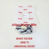 [1PC][ NKR71] HEAD FUEL FILTER COVER FUEL FILTER COVER DIESEL BODY FILTER ISUZU NKR71 NKR 71/ HT125/