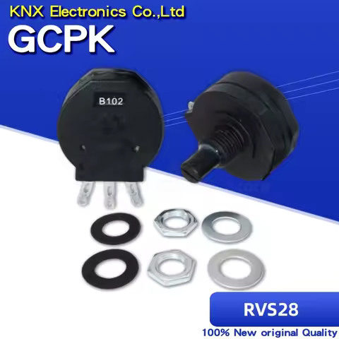 5PCS RVS28P-B102 B103 Electric welding machine potentiometer 2W 1K 10K welding machine parts RVS28 B