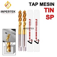 Tap M10 X 1.5 Spiral LEXEES Taps Mesin M10X1.5 Ulir HSS TIN SP Thread