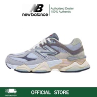 Original 100% New Balance 9060 U9060gry Light Gray Mens and Womens Sports Shoes