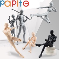 PAPITE【On Sale】 Nghệ Sĩ Vẽ Sáng Tạo Phát Triển Figuarts Nam Nữ Figma Light Cơ Thể Nam & Kun PVC Movb