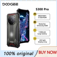 DOOGEE S300 Pro Rugged Phone 48GB+512GB Dimensity 8300 6.78" FHD+ 11000mAh 66W 200MP Android 16