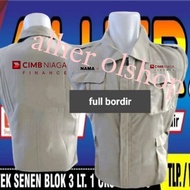 CIMB niaga finance embroidered vest CIMB niaga finance vest CIMB niaga finance vest CIMB niaga finan