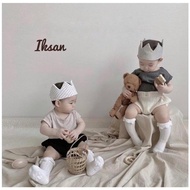 Set Shorts elastic tube & shirt Sleeveless Exported to Korea brand Iksan.Bobe