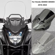Motorcycle Accessories Windshield For Honda CB500X CB400X 2018-2024 CB500X CB400X Windscreen Deflect