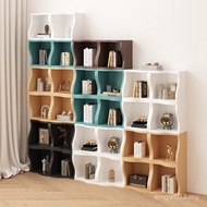 Combination Storage Bay Window Back Wall Bookshelf Small Cabinet Free Mini Floor-to-ceiling with Doo
