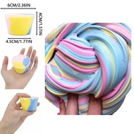 80ml Fluffy Slime Supplies Toys Soft Diy Clay Light Plasticine Non-sticky Putty Modelling Charms Sli