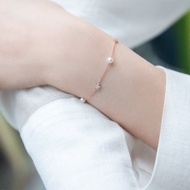 Blossom - Akoya珍珠鑲鑽手鍊