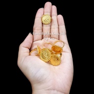 REPLIKA 24k Gold Replica Coin Ring - Penang Gold Gold Ring