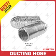 6" / 7" Aluminium Ducting Hose for Kitchen Hood (Prices Per Meter) 6 inch / 7 inch (1 Meter / 2 Mete