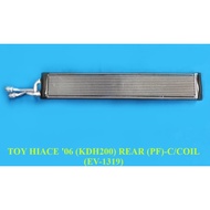 TOYOTA HIACE 2006 KDH200 REAR PF COOLING COIL EV-1319