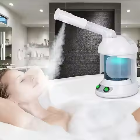 Professional SkinCare Hot Hair Face Facial Steamer Cleansing Ozone Vapor Vaporizer Nano Mist Sprayer