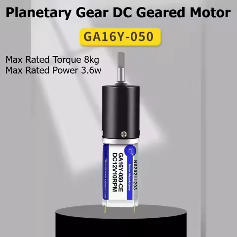 GA16Y-050 miniature DC deceleration planetary motor 16mm adjustable speed forward and reverse small 