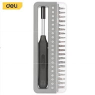 Bộ Tua Vít Đa Năng Deli 10-41 Chi Tiết Cao Cấp Chính Hãng - Thiết Kế Hiện Đại Đầu Vít Từ TÍnh Dễ Dàn
