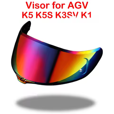 Helmet Visor for AGV K1 K3SV K5 Motorcycle Helmet Glasses Motorbike Helmet Discoloration Lens Night 