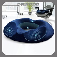 4U Men Cooling Gel Memory Foam Donut Seat Cushion for Office Chair Desk Long Siting Ergonomic Suppor