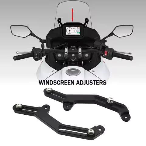 Motorcycle XL750 Windscreen Adjusters For Honda XL750 XL 750 Transalp 750 2023 2024 CNC Aluminum Win