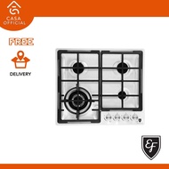 EF 58CM 4 Burners Flush GAS HOB - HB FG 4060 TN VSB