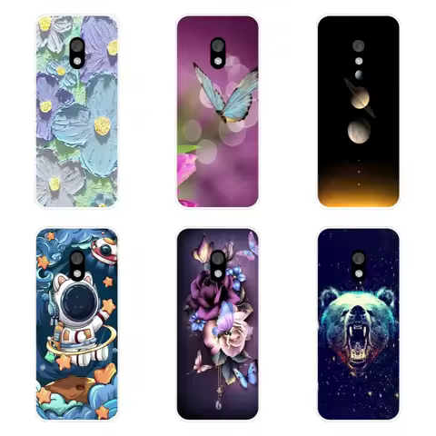 Transparent Case For Nokia 215 4G 2024 Color Printing TPU Silicone Phone Protective Cover For Nokia 